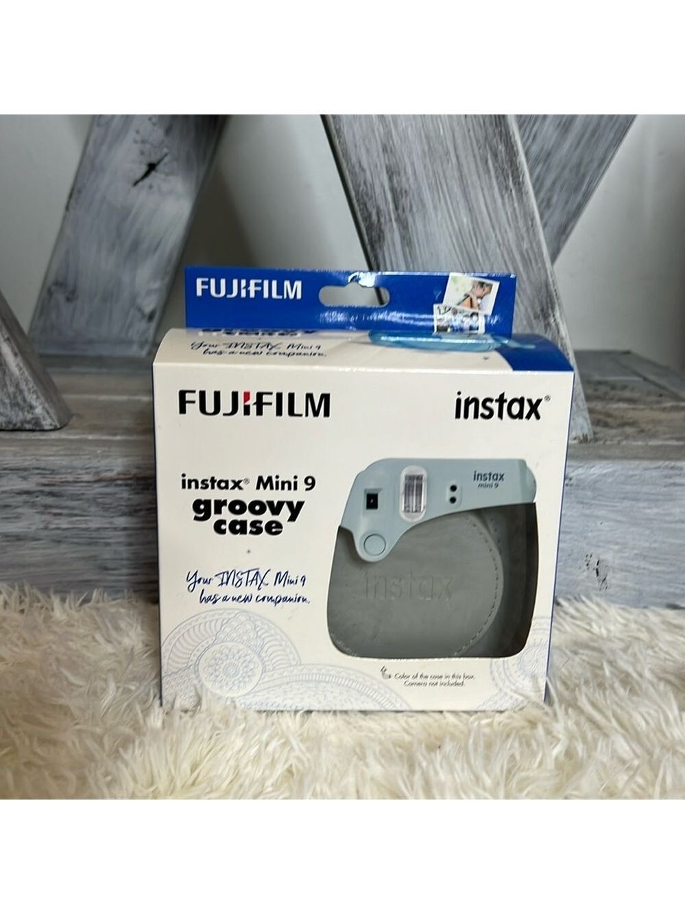 Fujifilm Groovy Camera Case for Instax Mini 9, Smokey White